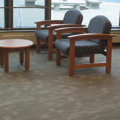 High School classrooms, hallways, laboratory, library and lobby