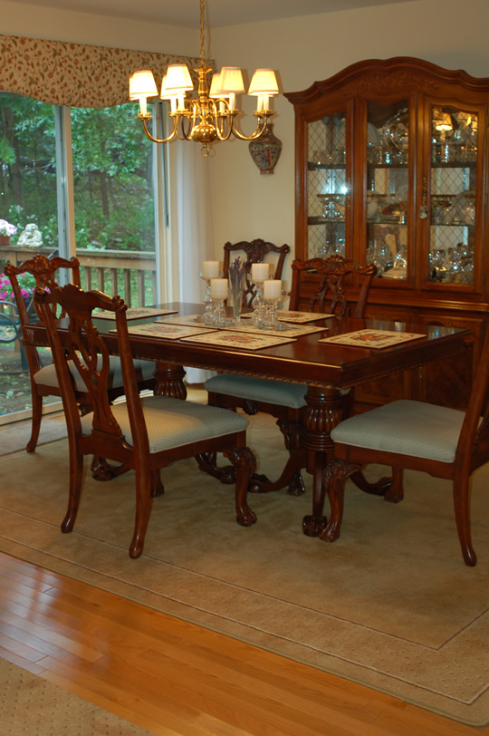 Residential Hardwood and Area Rug